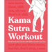 Cover of Kama Sutra Workout book featuring a minimalist illustration of a couple and bold white text on a red background.