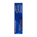 Blue box packaging of Kimono Swirl condoms featuring double spiral shape design, pack of 12 condoms.