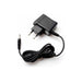 Black LELO 230V Type C Europlug charger with attached cable on white background.