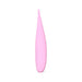 Pink Lelo Dot Travel clitoral stimulator with slim, tapered silicone tip and three control buttons on the side.