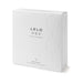 Box of Lelo Hex Original condoms featuring hexagonal pattern and minimalist white packaging, 36-count.