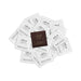 Lelo Hex Respect XL condoms 12-pack with one black Respect XL condom packet on top of white Hex condom packets.