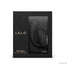 Lelo Ida Wave dual stimulation massager in sleek black displayed in elegant black packaging with gold lettering.