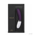 Lelo Liv 2 G-spot massager in purple and white, presented in sleek black packaging with gold lettering.