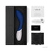 Lelo Mona Wave G-Spot stimulator in black box with USB charger, warranty card, user manual, and black storage pouch.