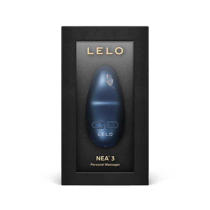 Lelo Nea 3 Mini Silicone Vibrator Alien Blue - SexToy.com