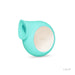 Lelo Sila Cruise sonic clitoral massager in aqua with smooth silicone and metallic accent detail