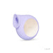 Lelo Sila Cruise sonic clitoral massager in soft lilac with gold accent, sleek and compact design.
