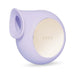 Lelo Sila Cruise clitoral massager in soft lilac with smooth silicone and gold-tone control panel.