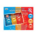 Liquored Up Gummy Pecker Rings 3 pack in blue, yellow, and red packaging with flavor names Bahama Mama, Mai Tai, and Strawberry Daiquiri.