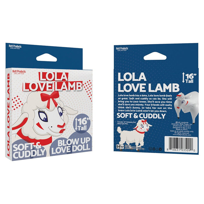 Lola Love Lamb Blow Up Sheep - SexToy.com