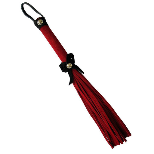 Love Knot Mini Flogger w/ Bow - Red - SexToy.com