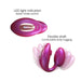 Flexible purple Love To Love Wonderlover with LED light indication and adjustable shaft for comfortable body hugging fit.