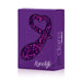 Purple LoveLife Dare Curved Plug packaging with geometric heart-shaped window showing the product inside.