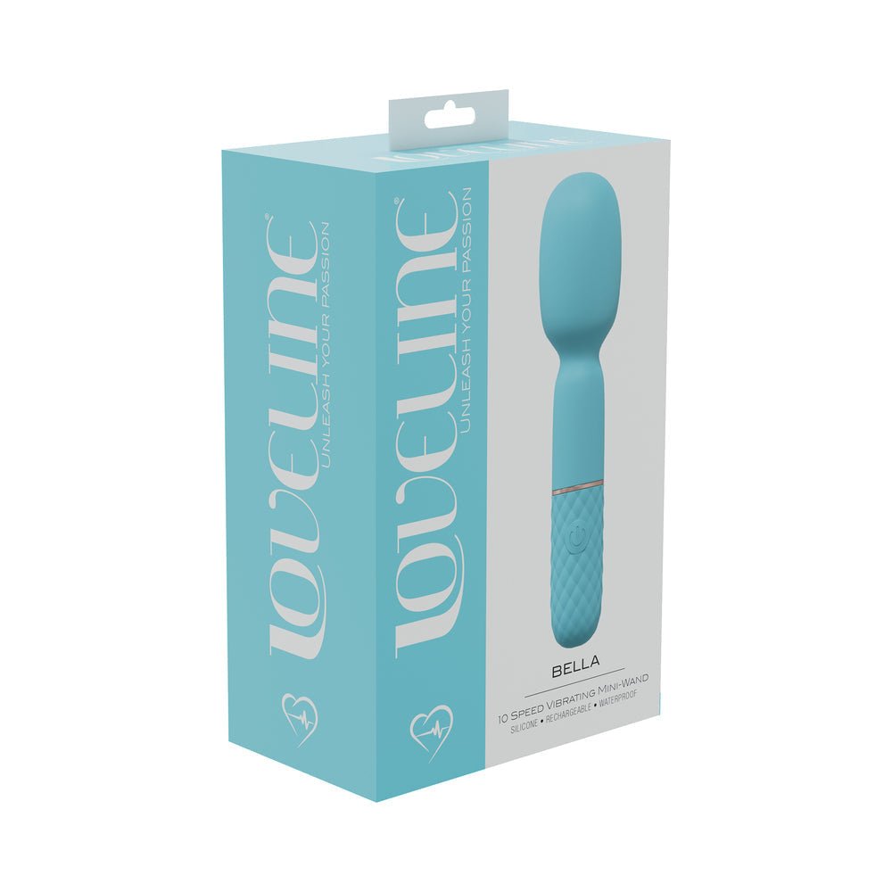 Loveline Bella 10 Speed Vibrating Mini-wand Silicone Rechargeable Wate