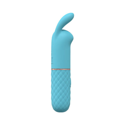 Loveline Dona 10 Speed Vibrating Mini - rabbit Silicone Rechargeable Waterproof Blue - SexToy.com