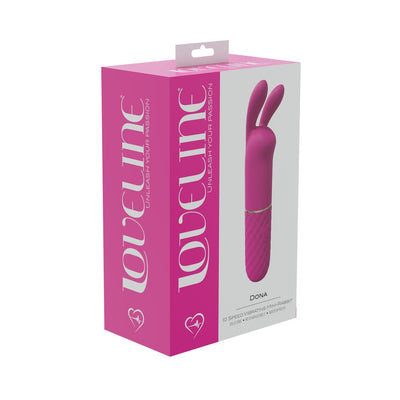 Loveline Dona 10 Speed Vibrating Mini-rabbit Silicone Rechargeable Waterproof