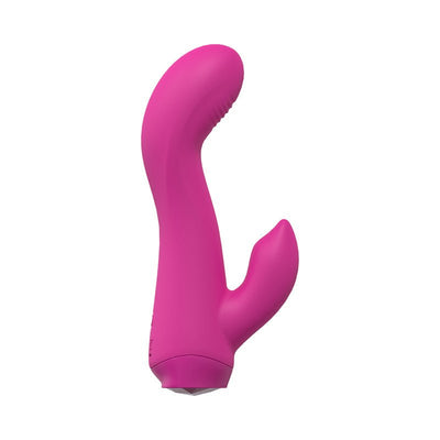 Loveline Empower Dual Motor 10 Speed Rabbit Silicone Rechargeable Waterproof Green - SexToy.com