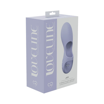 Loveline Joy 10 Speed Finger Vibe Silicone Rechargeable Waterproof