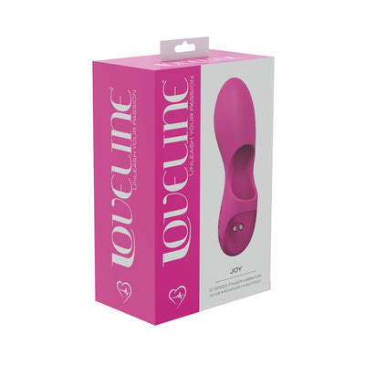 Loveline Joy 10 Speed Finger Vibe Silicone Rechargeable Waterproof