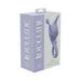 Loveline Lily 10 speed clitoral vibrator in lavender silicone with packaging box showing product image and branding.