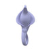 Lavender Loveline Lily clitoral vibrator with ergonomic design and heart-shaped control button.
