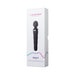 Packaging box of Lovense Domi 2 black Bluetooth remote-controlled wand vibrator with product image and branding.