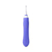Lovense Hyphy dual-end stimulator in purple and white with a slim tip and ergonomic handle.