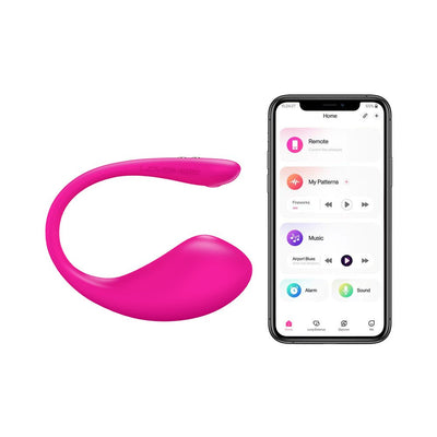Lovense Lush 3 App Controlled Egg Vibrator Pink Lovense Lush 3 App Controlled Egg Vibrator Pink