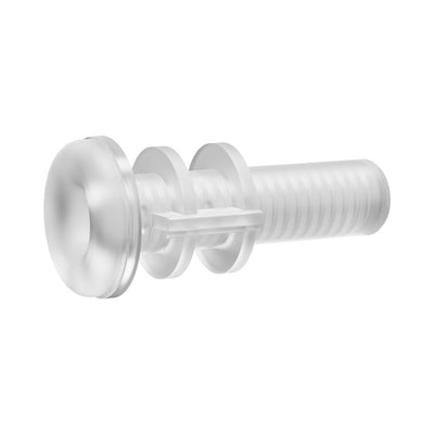 Transparent internal sleeve insert for Lovense Solace automatic thrusting male masturbator.