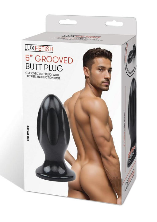 Lux F Grooved Butt Plug 5 - SexToy.com