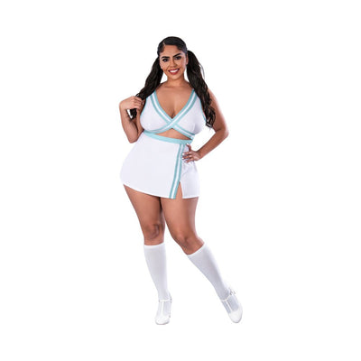 Magic Silk Dress Up School Spirit Costume White