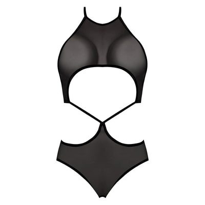 Magic Silk Forever Mesh Crotchless Underboob Teddy With Split Back - SexToy.com