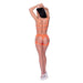 Magic Silk Rude Awakening Balconette Bra & Stirrup Thong Set Neon Orange S/m - SexToy.com