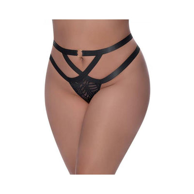 Magic Silk Rude Awakening Cheeky Panty Black