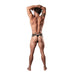 Male Power Infinite Comfort Amplifying Strappy Thong Black S/m - SexToy.com