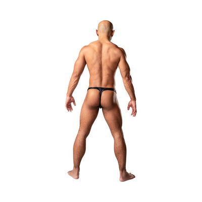 Male Power Kaleidickscope Bong Thong Black S/m - SexToy.com