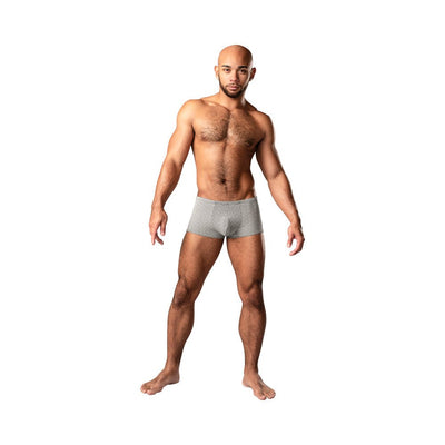 Male Power Labyrinth Mini Short Grey Weave S - SexToy.com