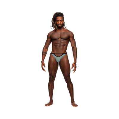 Male Power Magnificence Micro V Thong Jade S/m - SexToy.com