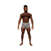 Male Power Sheer Prints Seamless Sheer Short Optical S - SexToy.com