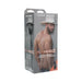 Packaging box for Man Squeeze Chad White Ultraskyn stroker featuring a shirtless man in a white cowboy hat.