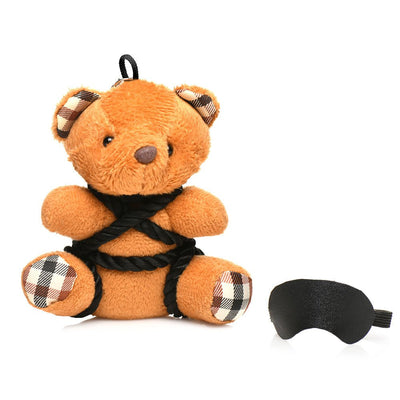 Master Series Bound Teddy Bear Keychain - SexToy.com