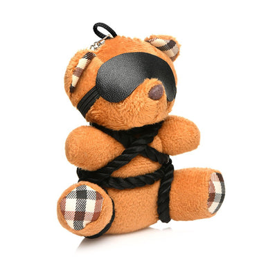 Master Series Bound Teddy Bear Keychain - SexToy.com