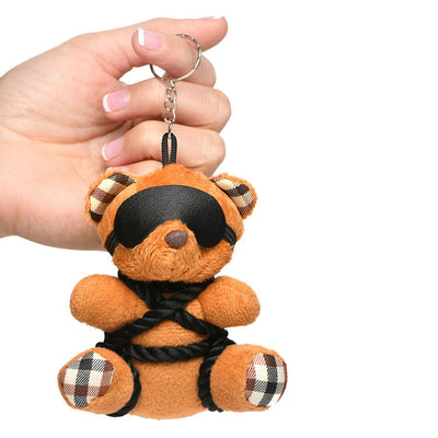 Master Series Bound Teddy Bear Keychain - SexToy.com
