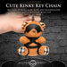 Master Series Bound Teddy Bear Keychain - SexToy.com