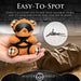 Master Series Bound Teddy Bear Keychain - SexToy.com