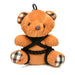 Master Series Bound Teddy Bear Keychain - SexToy.com