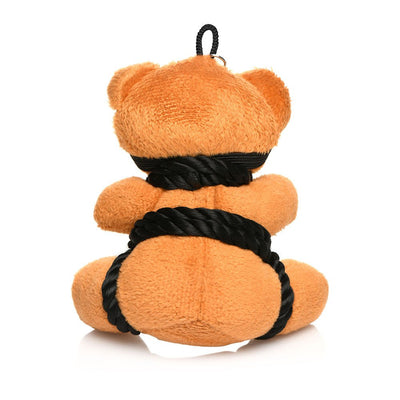 Master Series Bound Teddy Bear Keychain - SexToy.com