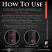 Instructional image showing how to use the Ms Spark Rod Zapping Wand with battery installation and power button indicators.