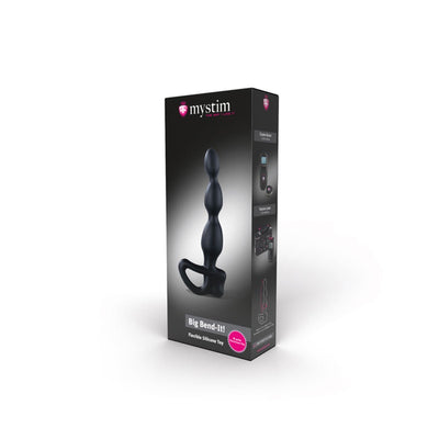 Mystim Big Bend - it! With E - Stim, black - SexToy.com